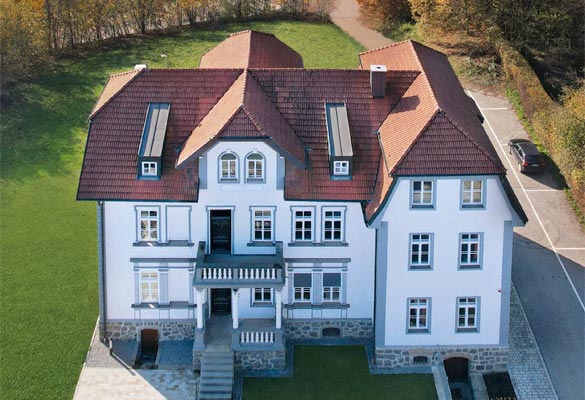 Drohnenaufnahme Haus | Ebersdobler Ziegel | Downloads | Bauzentrum Zillinger